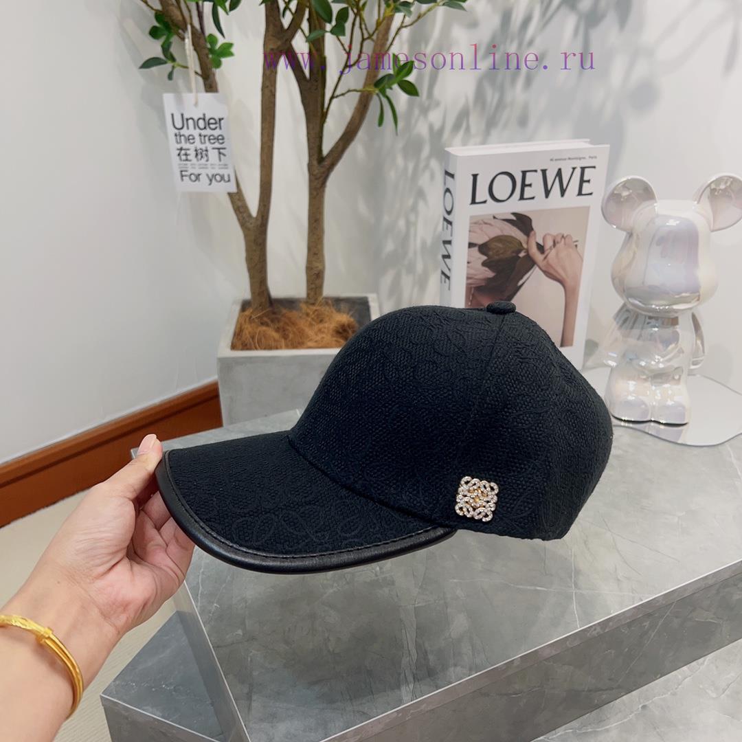 🧢 Loewe~New duckbill cap, fully embroidered sun hat, street baseball cap 🧢jrwfzrwj - Image 3