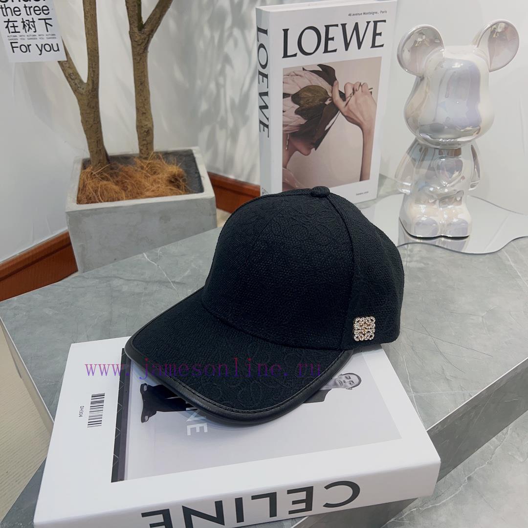 🧢 Loewe~New duckbill cap, fully embroidered sun hat, street baseball cap 🧢jrwfzrwj - Image 4