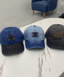 New Spring/Summer Collection: CELINE Splicing Color Cowboy Baseball Hattqj0mmz7
