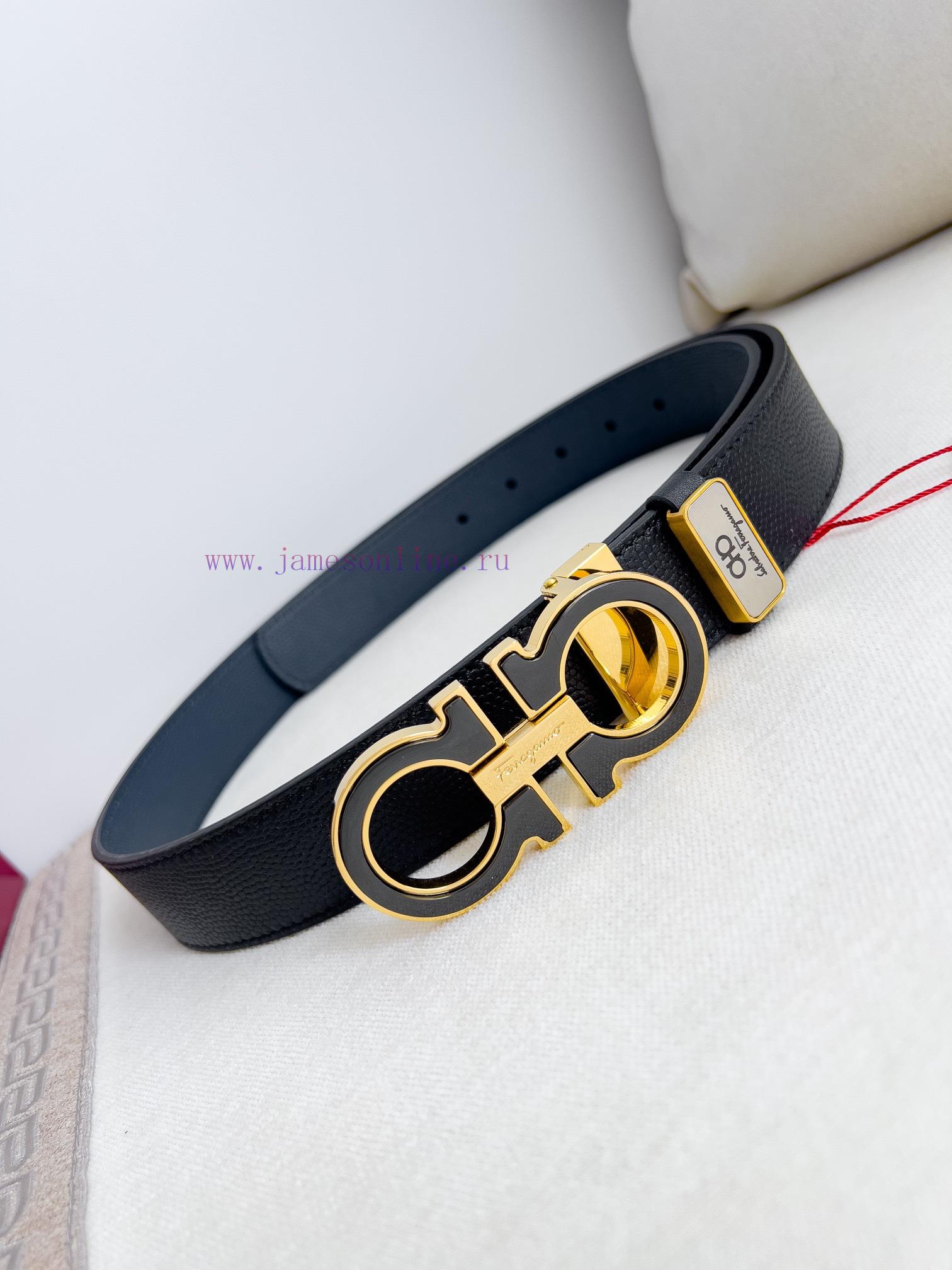 Ferragamo Ferrgamo ️ Belt and beltHanging buckle, classic hanging buckle made of pure copper noyjh41v - Image 5