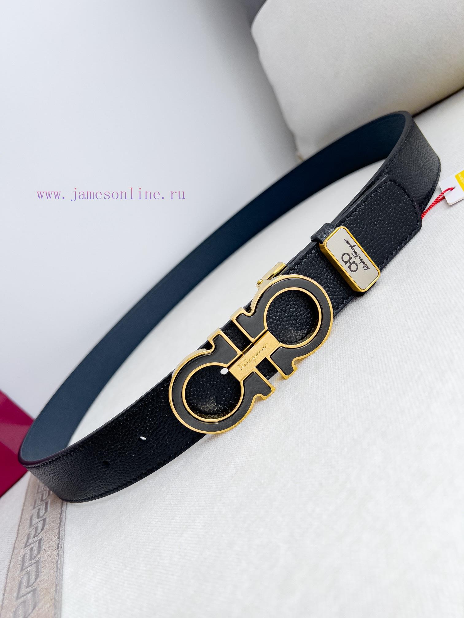 Ferragamo Ferrgamo ️ Belt and beltHanging buckle, classic hanging buckle made of pure copper noyjh41v - Image 7