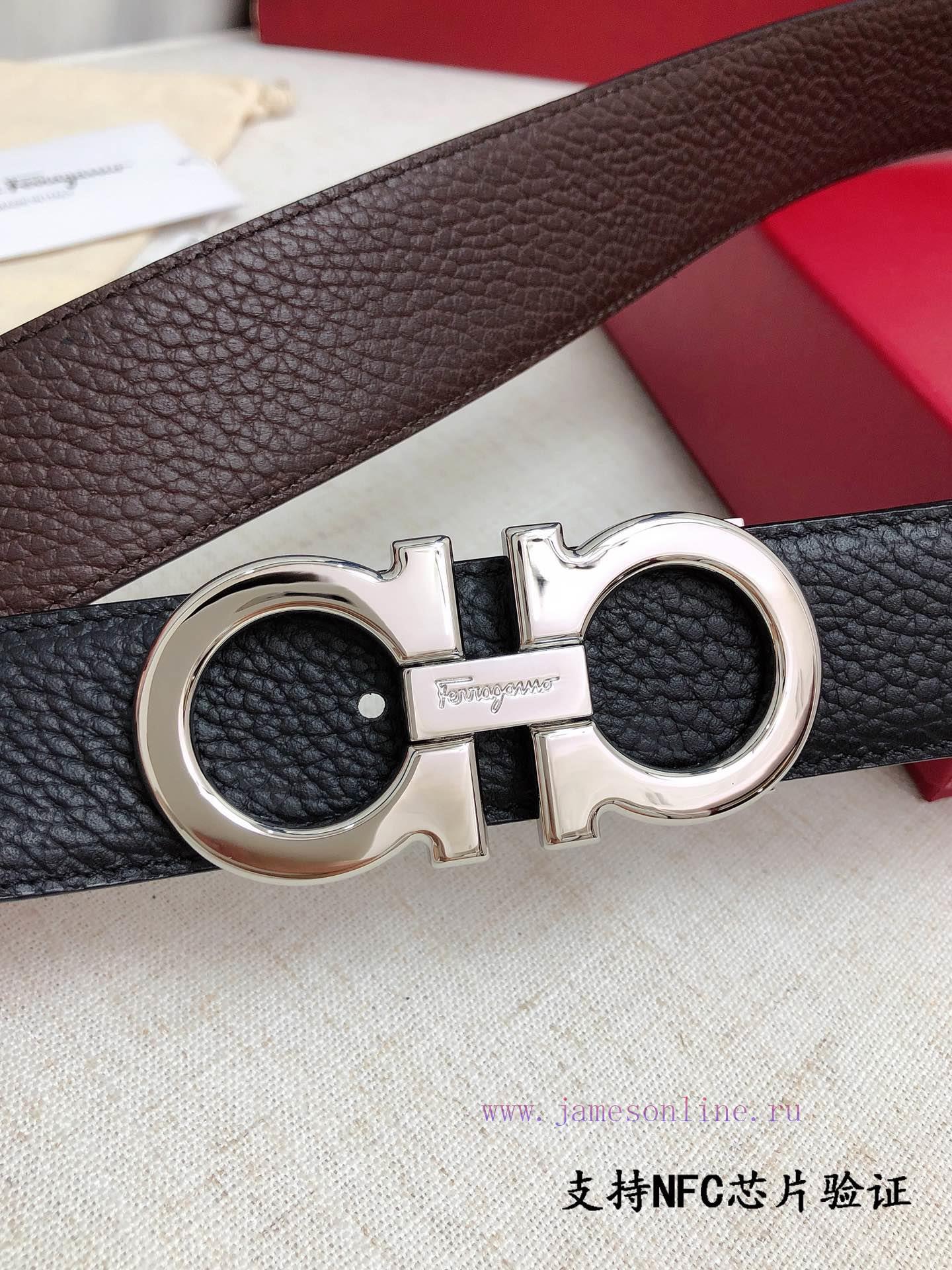 Supports NFC scanningComplete setFerragamoBuckle material: high-quality solid copper buckleT 9ctkqpxj - Image 7