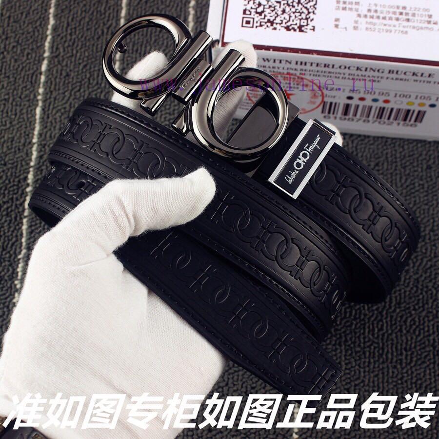 Ferragami ️Comes with a punch as a giftThe material is made of 100% top layer cowhide, ensur s4f347ep - Image 3