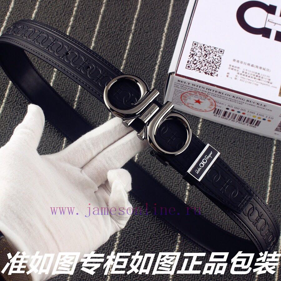 Ferragami ️Comes with a punch as a giftThe material is made of 100% top layer cowhide, ensur s4f347ep - Image 4