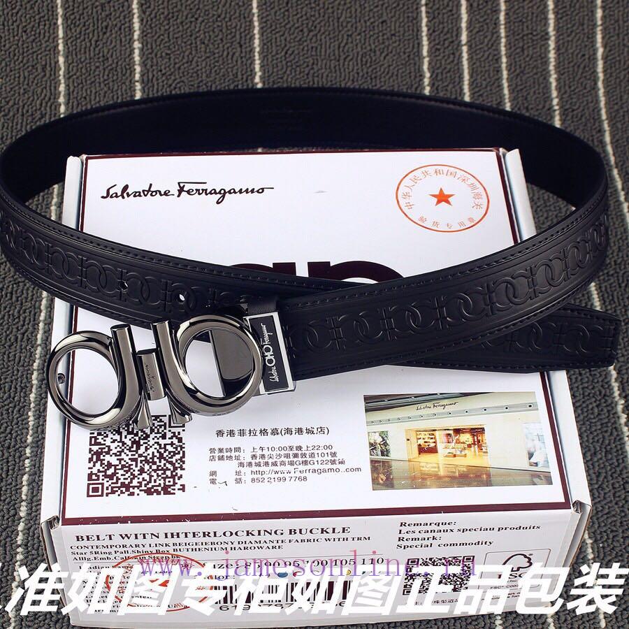 Ferragami ️Comes with a punch as a giftThe material is made of 100% top layer cowhide, ensur s4f347ep - Image 7