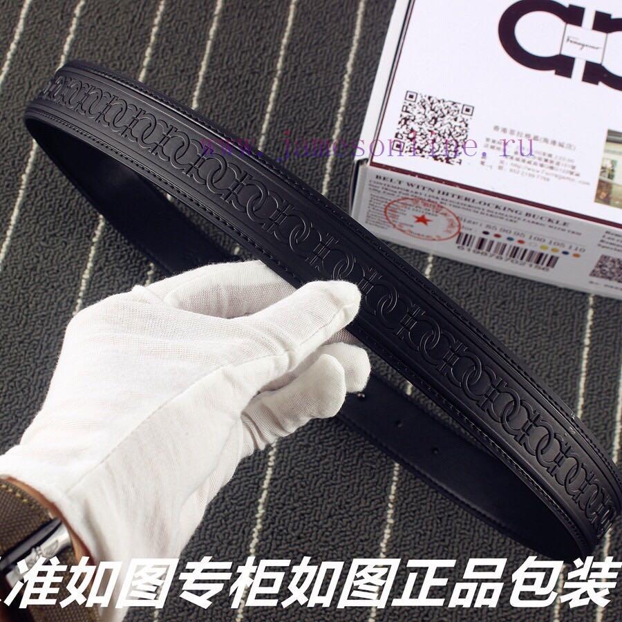 Ferragami ️Comes with a punch as a giftThe material is made of 100% top layer cowhide, ensur s4f347ep - Image 8