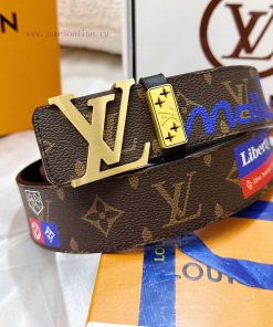 Belt LV Louis Vuitton Top Remakes-The waistband is made of 100% imported original cowhide, e ot3dqpf3