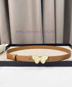 Dior 24 Early Spring New C D Buckle Brass 🦋 Cowhide belt classic forever 2.0cm h8ug3rg5