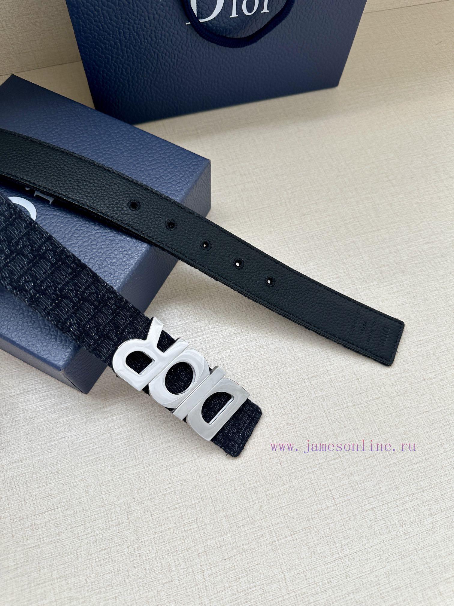 This 35mm double-sided belt with a width of 3.5cm combines elegant temperament with modern s dpgr9573 - Image 7