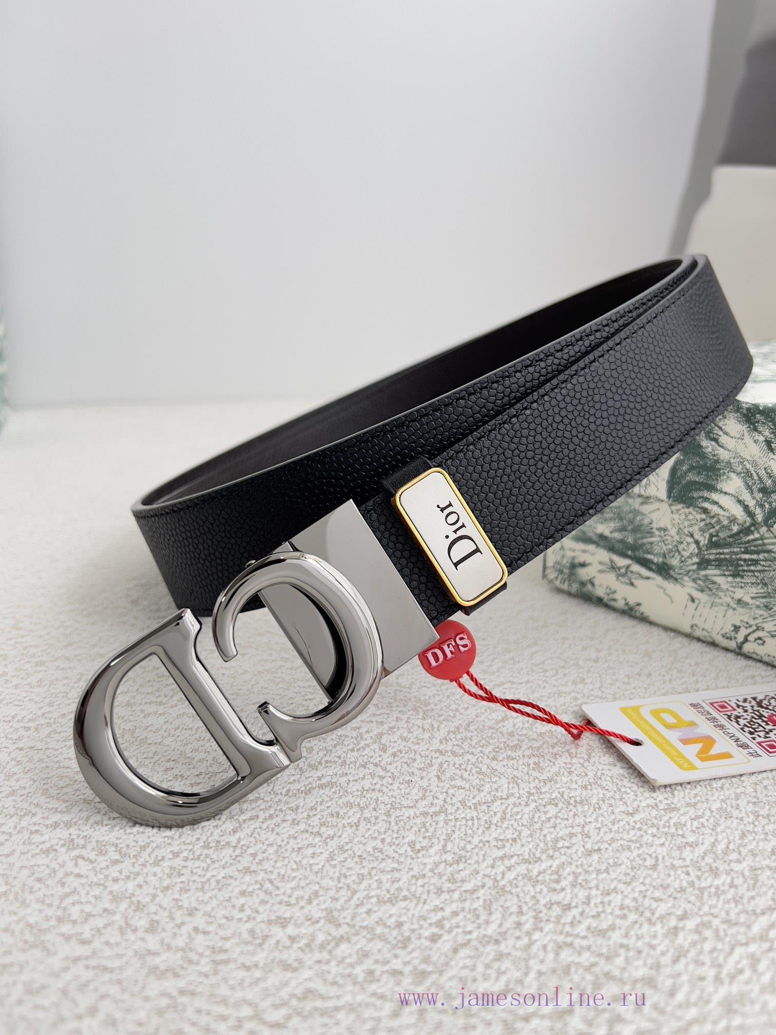 Dior Dior. Belt and beltBuckle, original classic buckle, photographed in real life, top laye dk9hv9ux