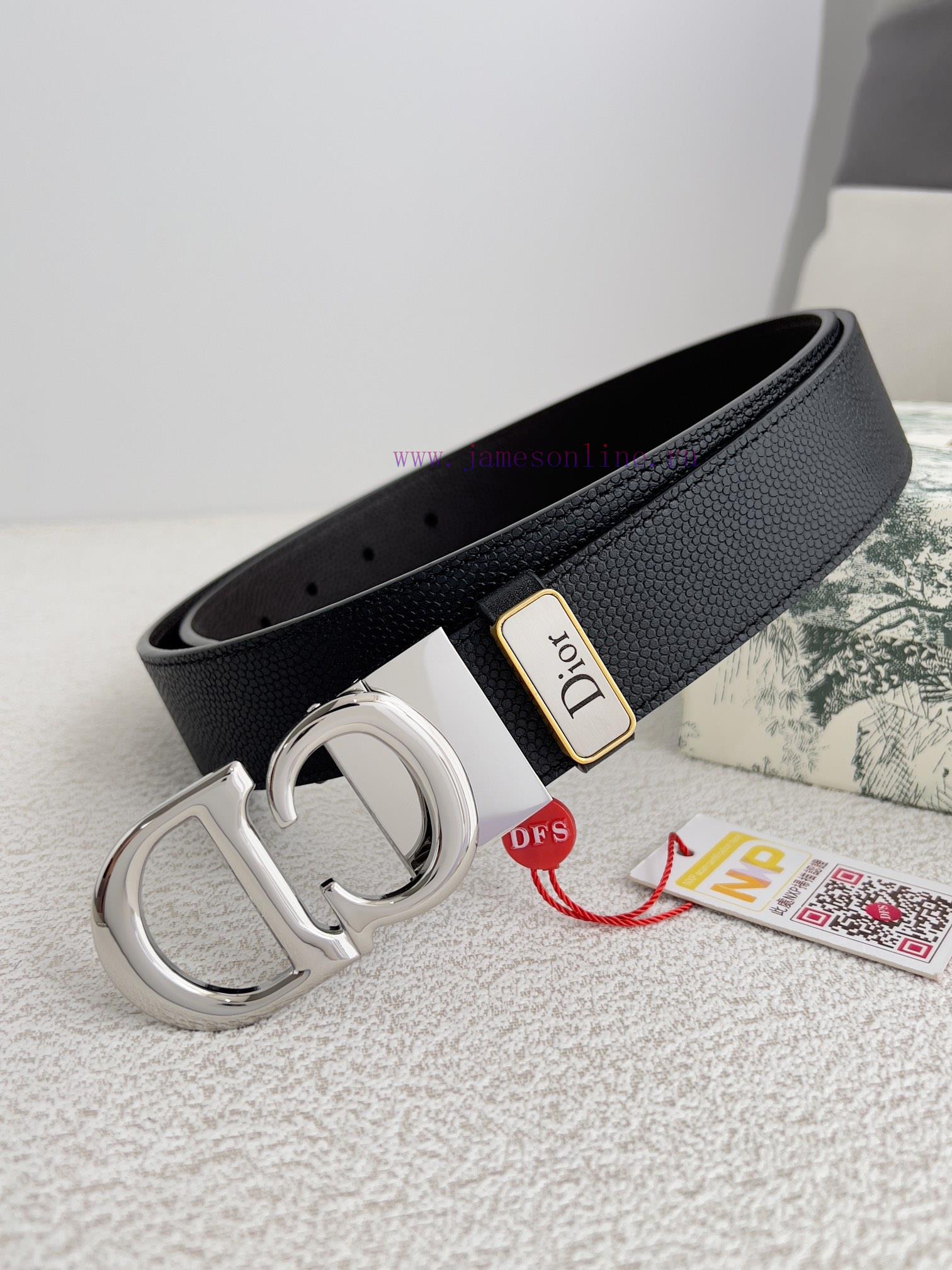 Dior Dior. Belt and beltBuckle, original classic buckle, photographed in real life, top laye dk9hv9ux - Image 3