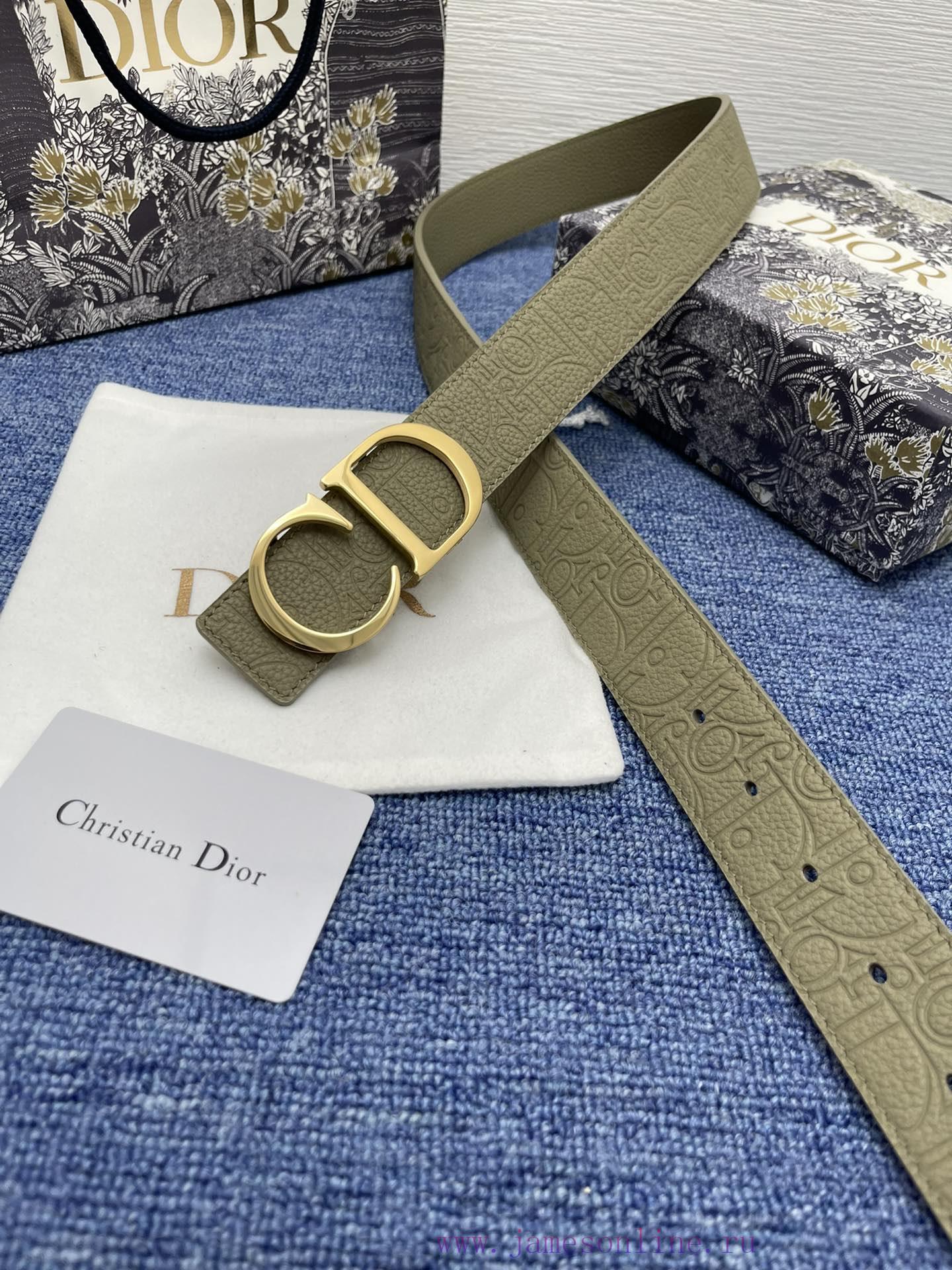 This 35mm double-sided belt from Dior combines elegant temperament with modern style. On one afb2vzmv - Image 5