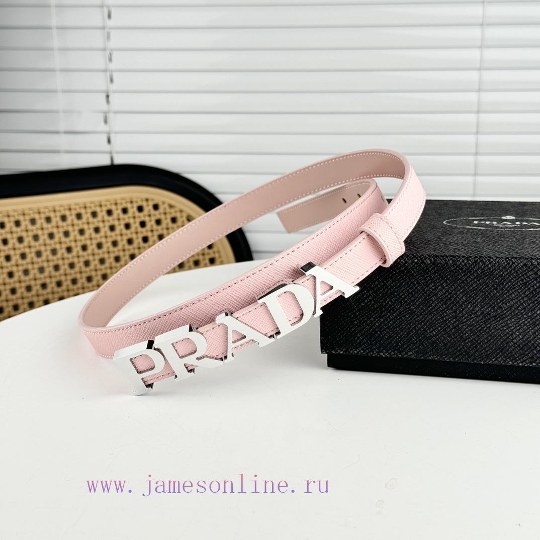 🧡 PRADA's magnificent leather belt exudes a simple yet exquisite elegance. The classic let q65q7bds - Image 4