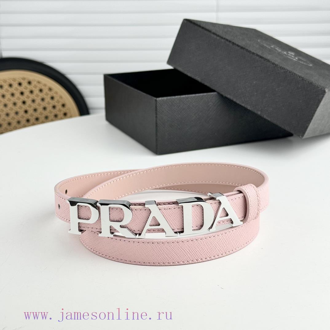 🧡 PRADA's magnificent leather belt exudes a simple yet exquisite elegance. The classic let q65q7bds - Image 6