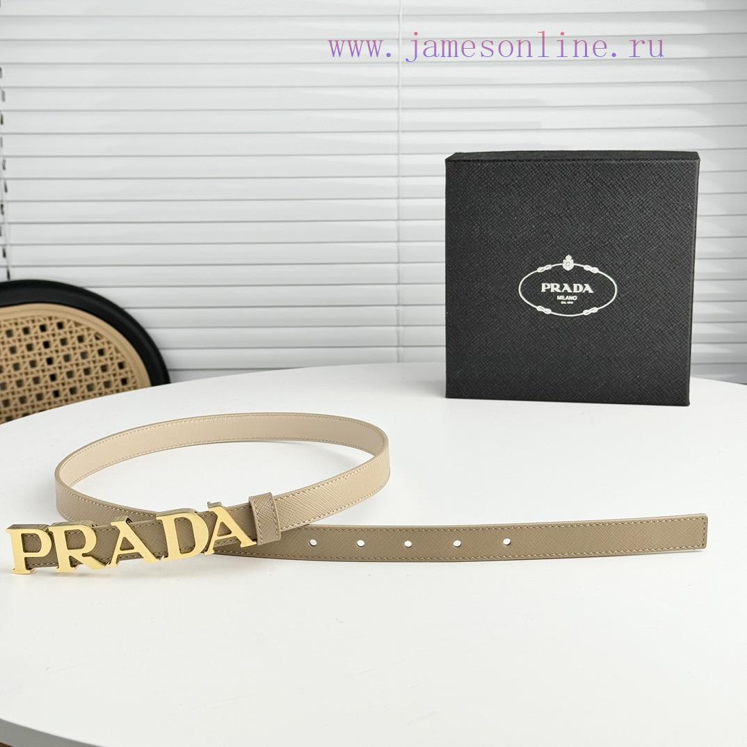 🧡 PRADA's magnificent leather belt exudes a simple yet exquisite elegance. The classic let tenwg19i - Image 3