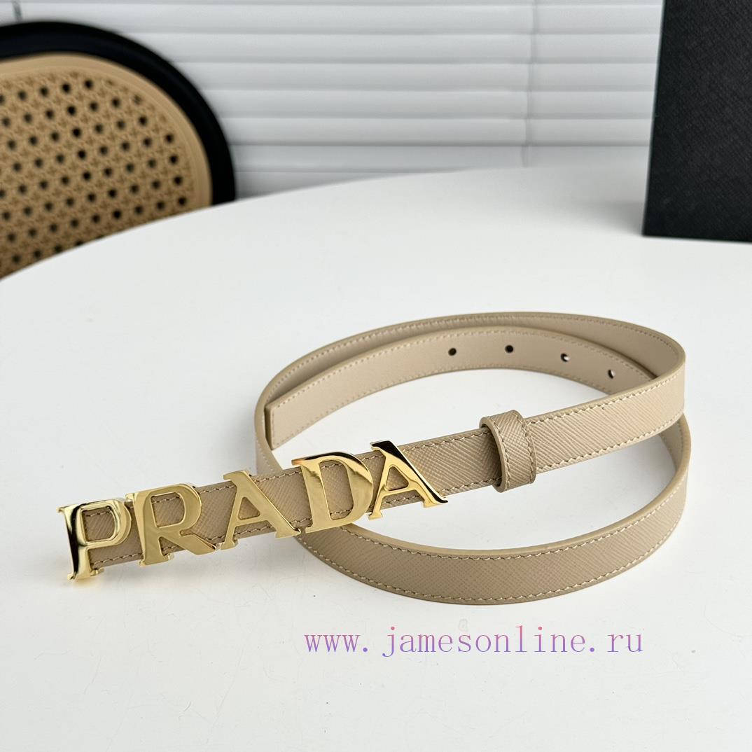 🧡 PRADA's magnificent leather belt exudes a simple yet exquisite elegance. The classic let tenwg19i - Image 4