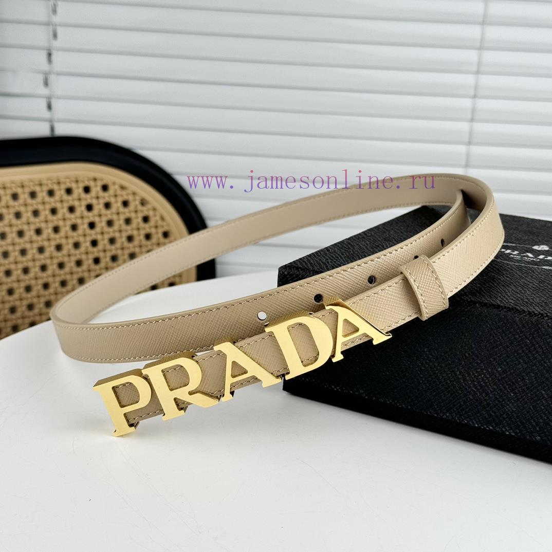 🧡 PRADA's magnificent leather belt exudes a simple yet exquisite elegance. The classic let tenwg19i - Image 5