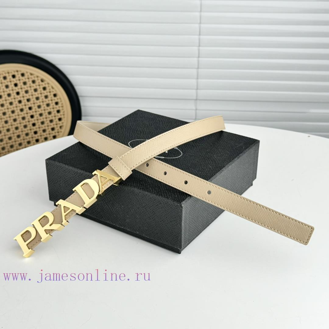 🧡 PRADA's magnificent leather belt exudes a simple yet exquisite elegance. The classic let tenwg19i - Image 7