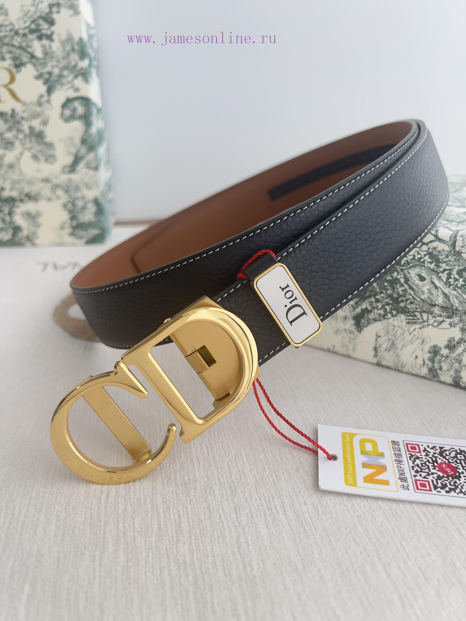 Dior Dior Belt ️ Automatic BeltAutomatic buckle, made of pure steel material, equipped with 9d101s5r - Image 2