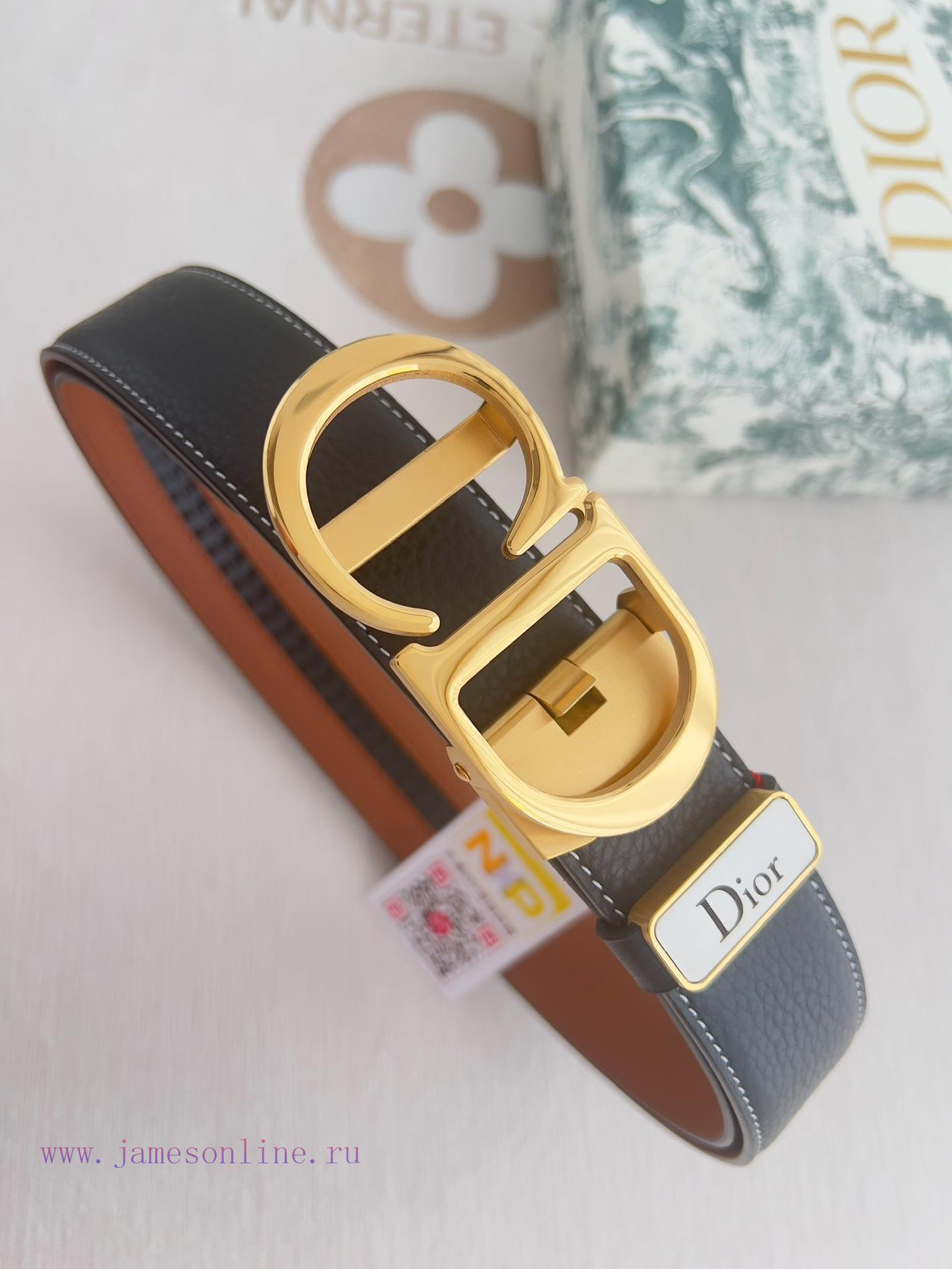 Dior Dior Belt ️ Automatic BeltAutomatic buckle, made of pure steel material, equipped with 9d101s5r - Image 3