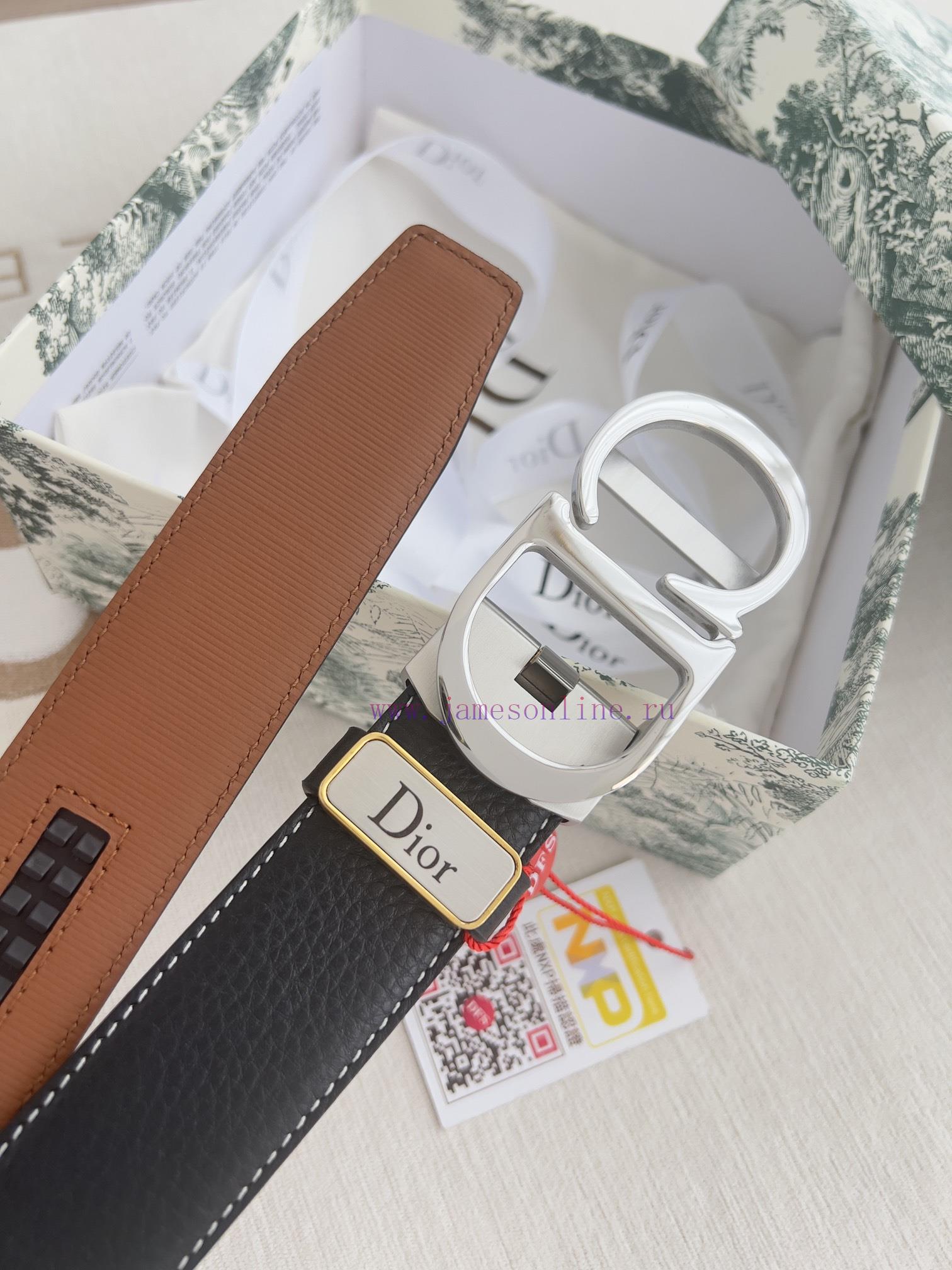 Dior Dior Belt ️ Automatic BeltAutomatic buckle, made of pure steel material, equipped with oos1p83y - Image 8