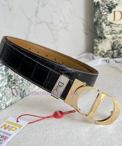 Dior Dior. Belt and beltBuckle, original classic buckle, photographed in real life, top laye rlm6nmw9