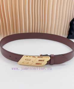 New 3.5cm Balenciaga official website, double-sided top layer cowhide material, length. 758. v5gjai42
