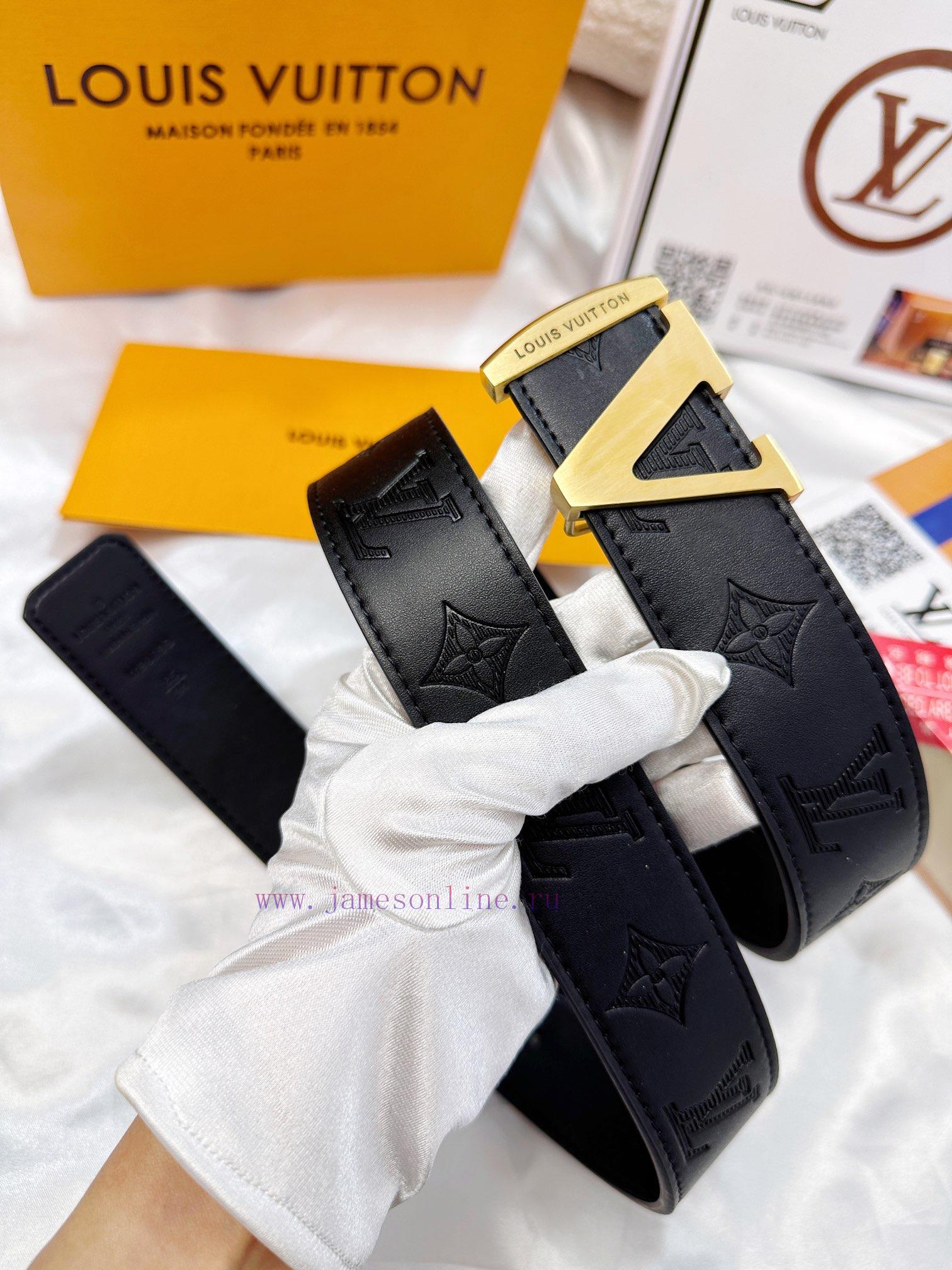 Belt LV Louis Vuitton's top tier replicaThe waistband is made of 100% cowhide, ensuring a V- k3ryl0d8 - Image 6
