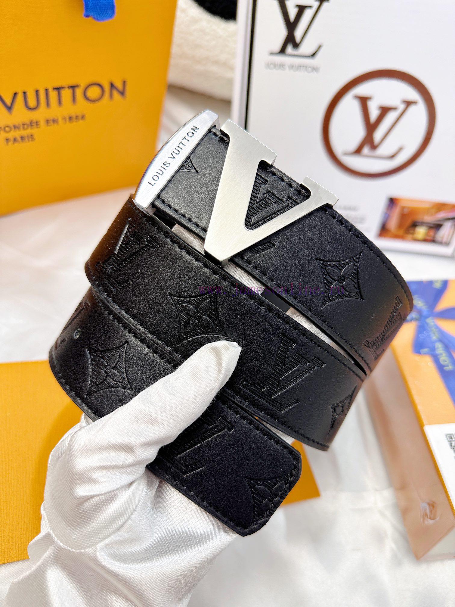Belt LV Louis Vuitton's top tier replicaThe waistband is made of 100% cowhide, ensuring a V- br8c7q0j - Image 3