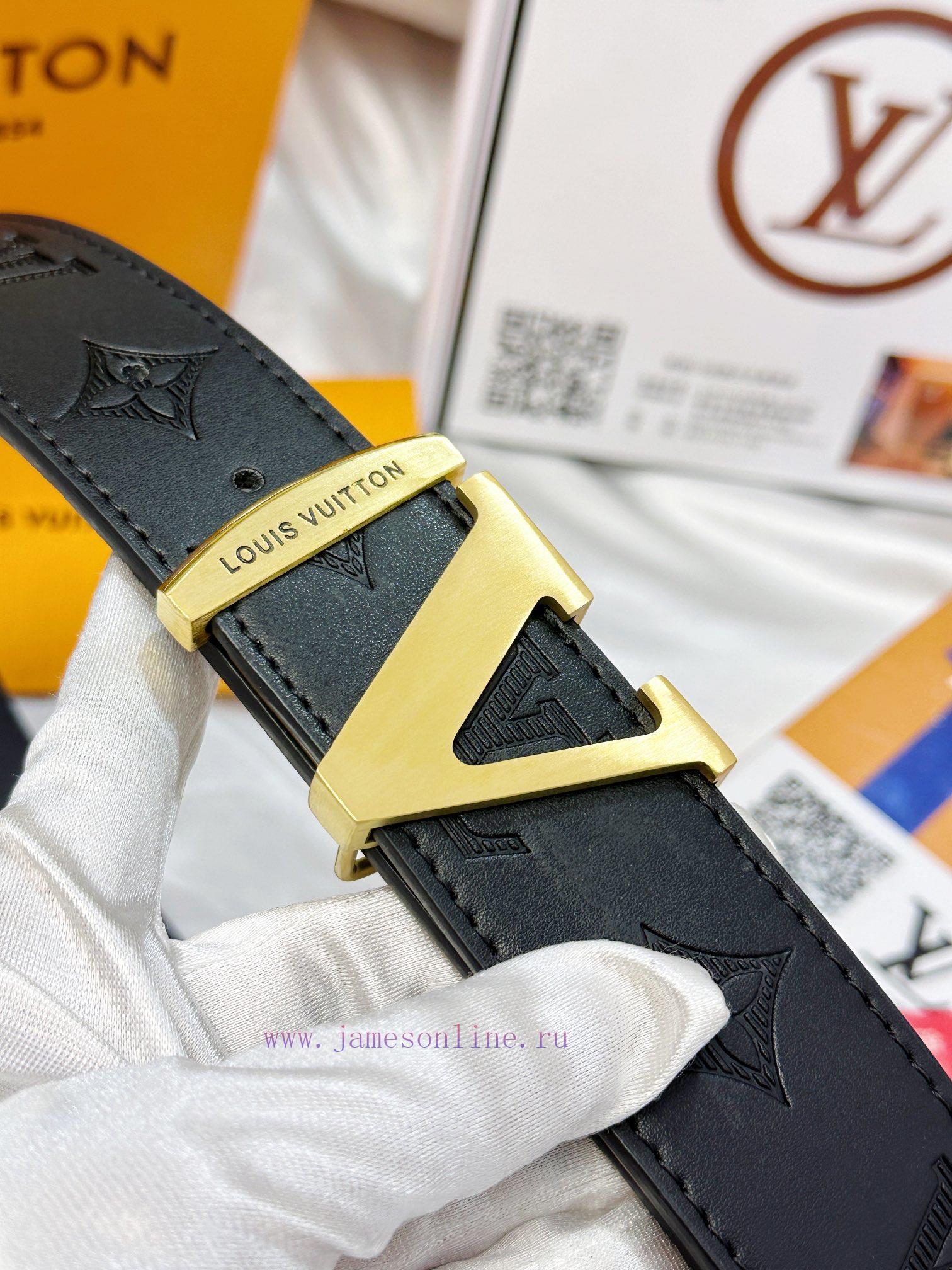 Belt LV Louis Vuitton's top tier replicaThe waistband is made of 100% cowhide, ensuring a V- k3ryl0d8 - Image 8