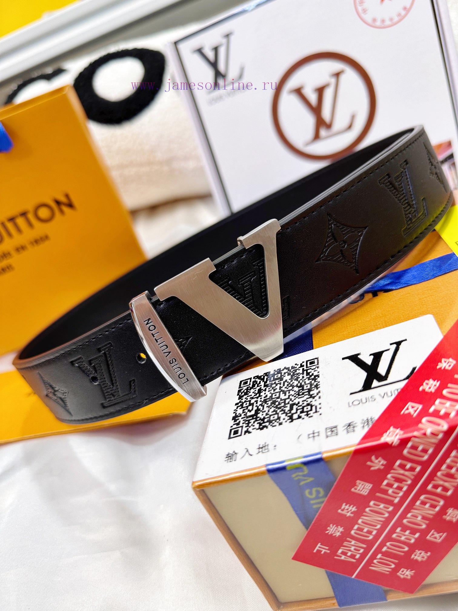 Belt LV Louis Vuitton's top tier replicaThe waistband is made of 100% cowhide, ensuring a V- br8c7q0j - Image 6