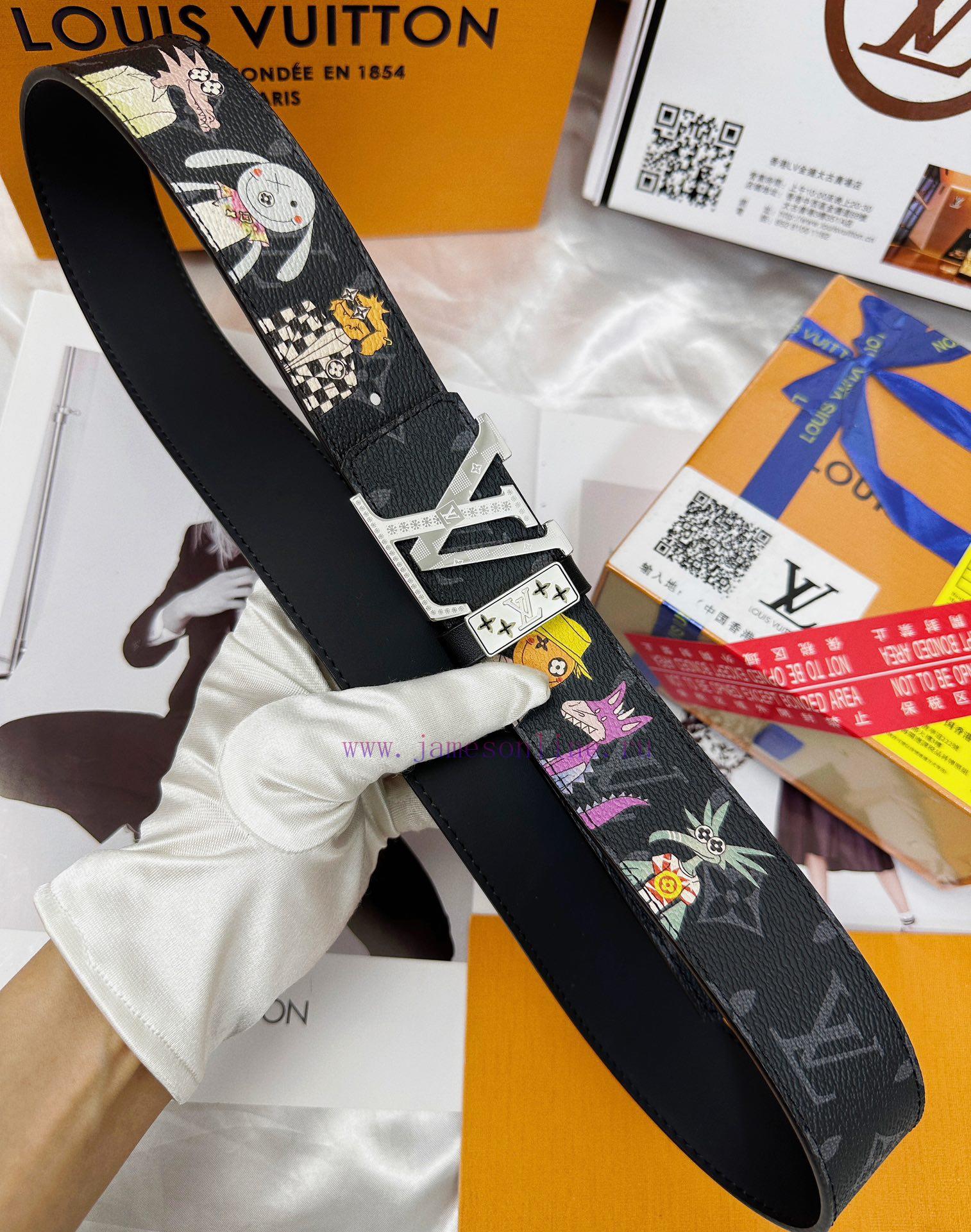 Belt LV Louis Vuitton Top Remakes-The waistband is made of 100% imported top layer cowhide, cjf2q57x - Image 8