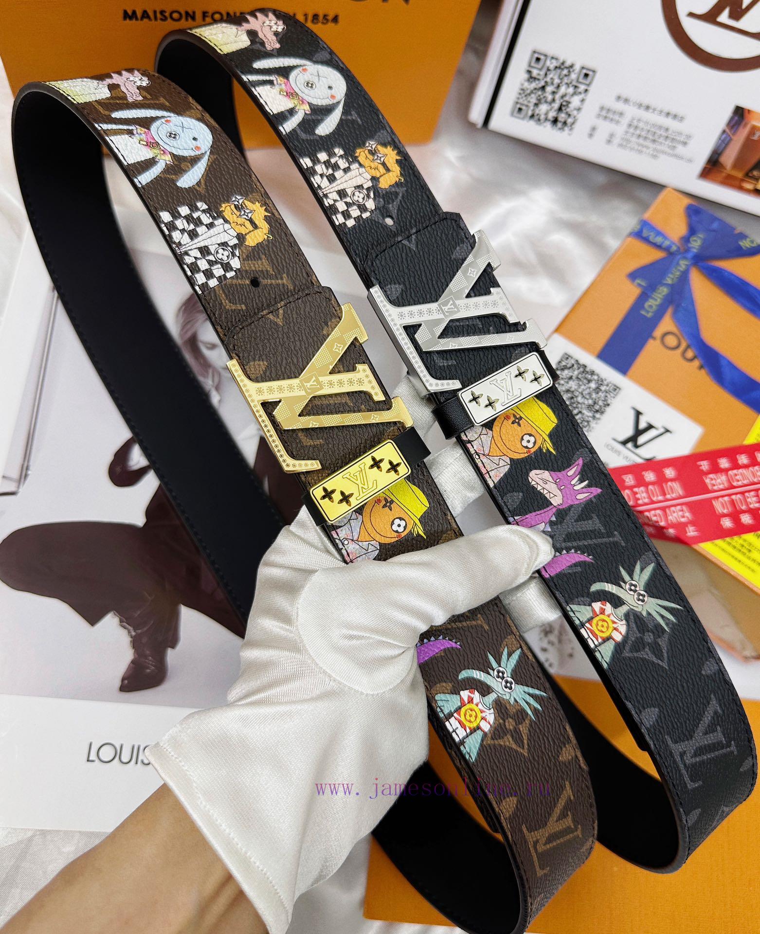 Belt LV Louis Vuitton Top Remakes-The waistband is made of 100% imported top layer cowhide, cjf2q57x - Image 10
