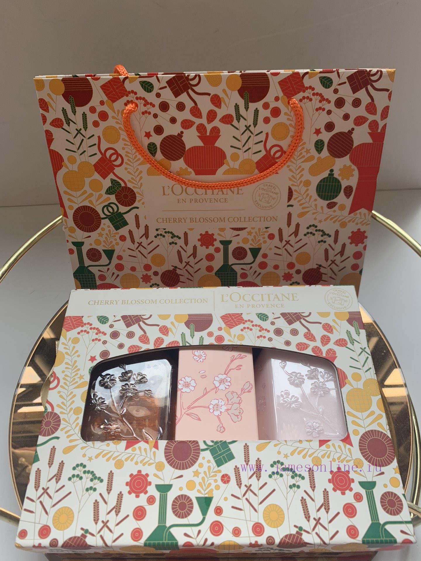 / The Oshudan Sakura Three Piece Set Contains 250ml Of Body Lotion 250ml Of Shower Gel And Ml O c6esxjad - Image 2