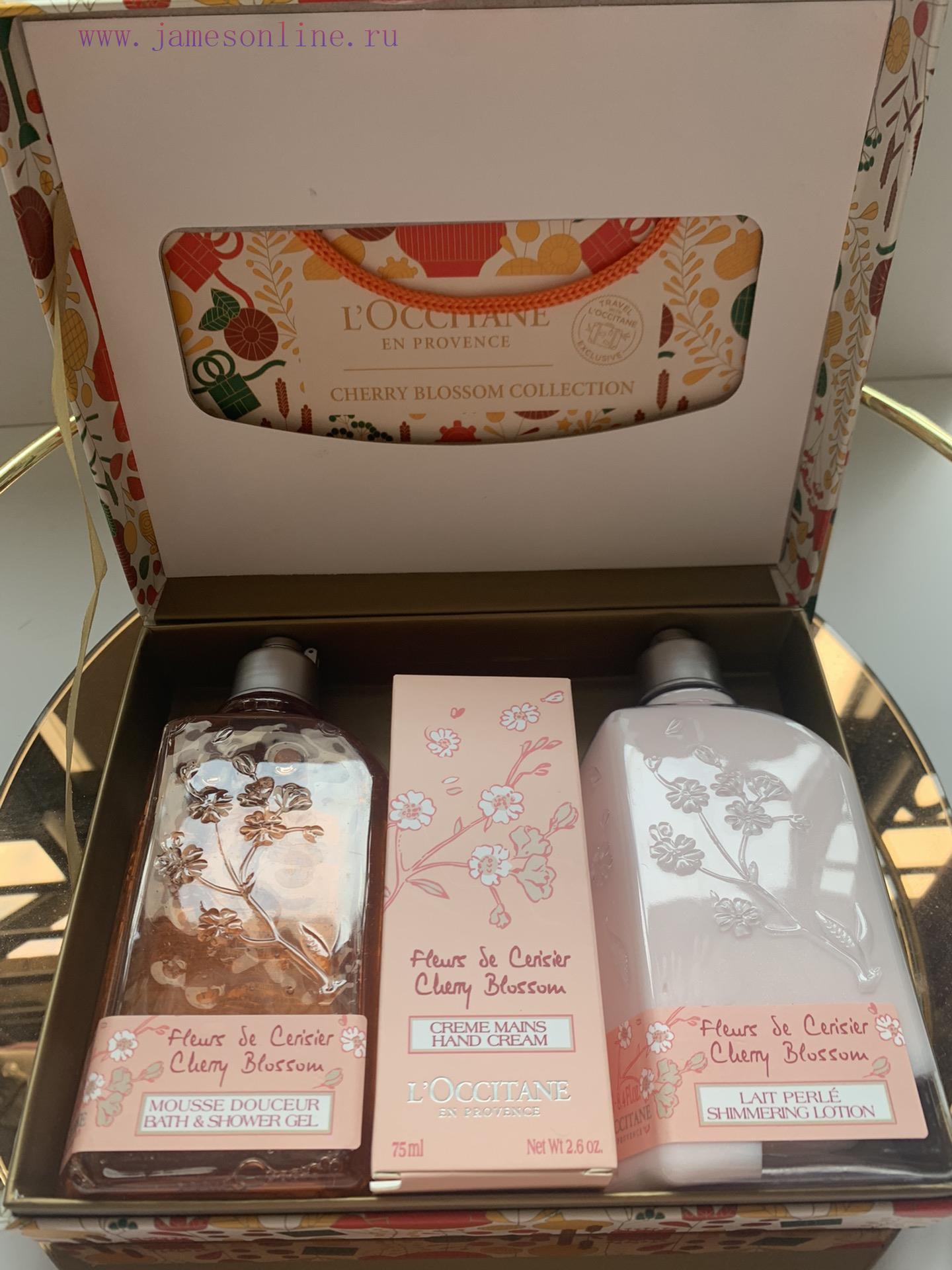 / The Oshudan Sakura Three Piece Set Contains 250ml Of Body Lotion 250ml Of Shower Gel And Ml O c6esxjad - Image 3