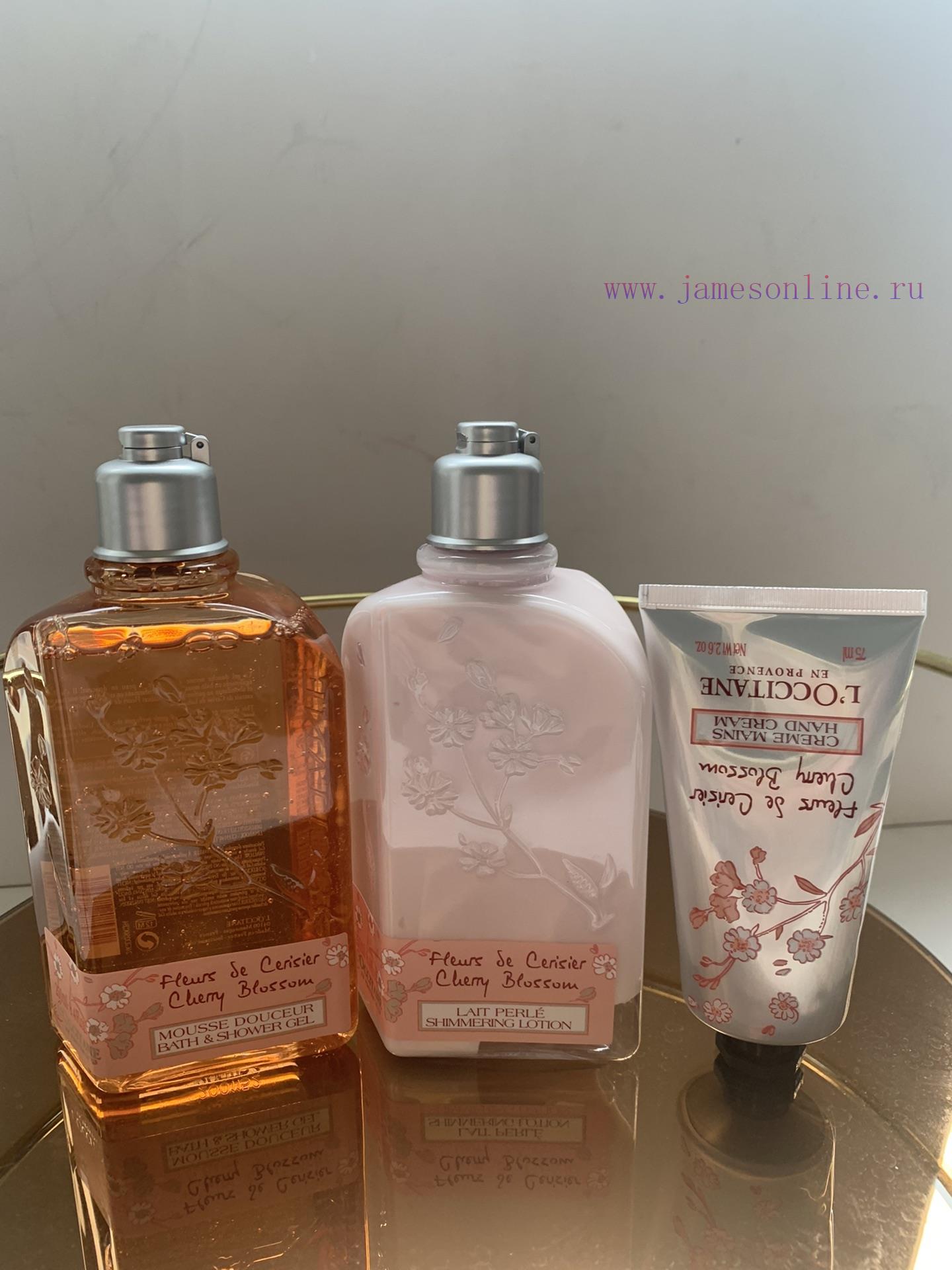 / The Oshudan Sakura Three Piece Set Contains 250ml Of Body Lotion 250ml Of Shower Gel And Ml O c6esxjad - Image 5
