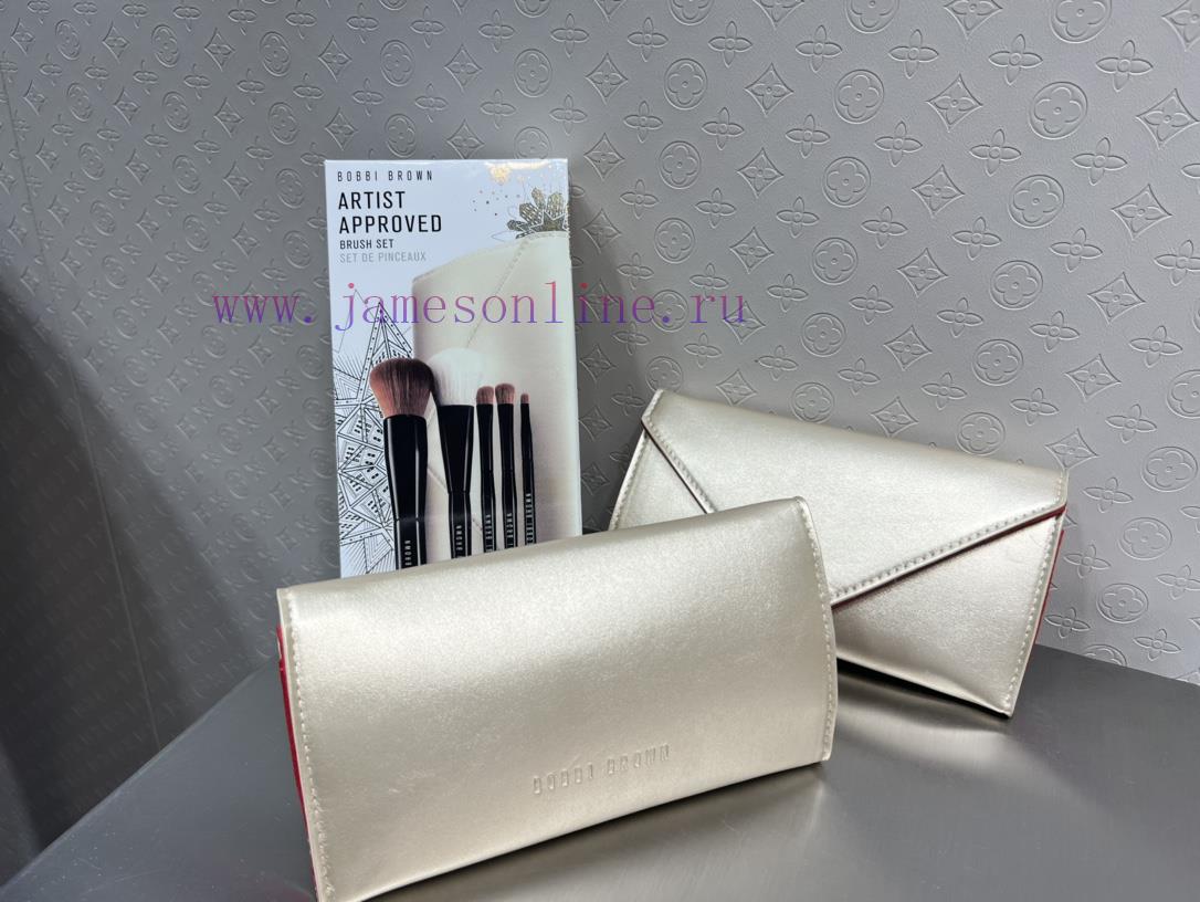 /Barbie Brown Makeup Brush Five Piece Setone ⃣ Magic Base Makeup Brush With Rounded Head And Cu nb47r3yz - Image 2