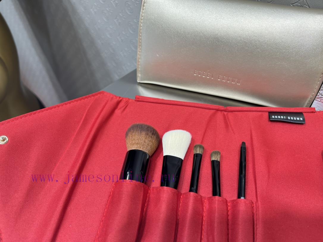 /Barbie Brown Makeup Brush Five Piece Setone ⃣ Magic Base Makeup Brush With Rounded Head And Cu nb47r3yz - Image 6