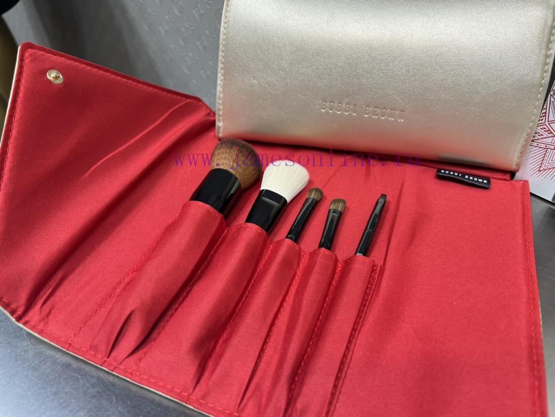 /Barbie Brown Makeup Brush Five Piece Setone ⃣ Magic Base Makeup Brush With Rounded Head And Cu nb47r3yz - Image 7