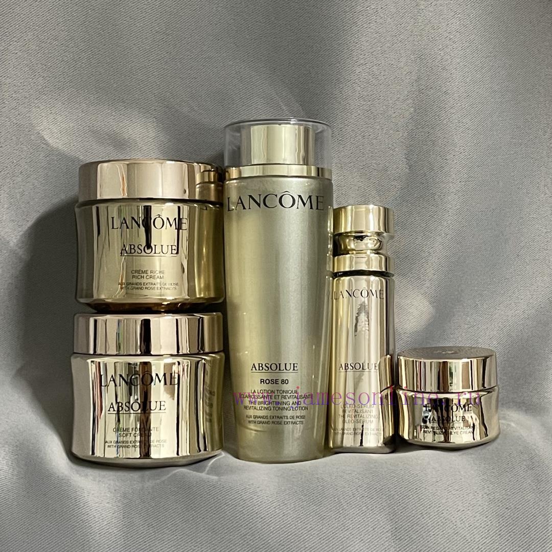 Beauty MakeUpMakeUp Beauty Edition/Lancome Jing Pure Five Piece Leather Bag Contains 150ml Rose lhn24gu2 - Image 9