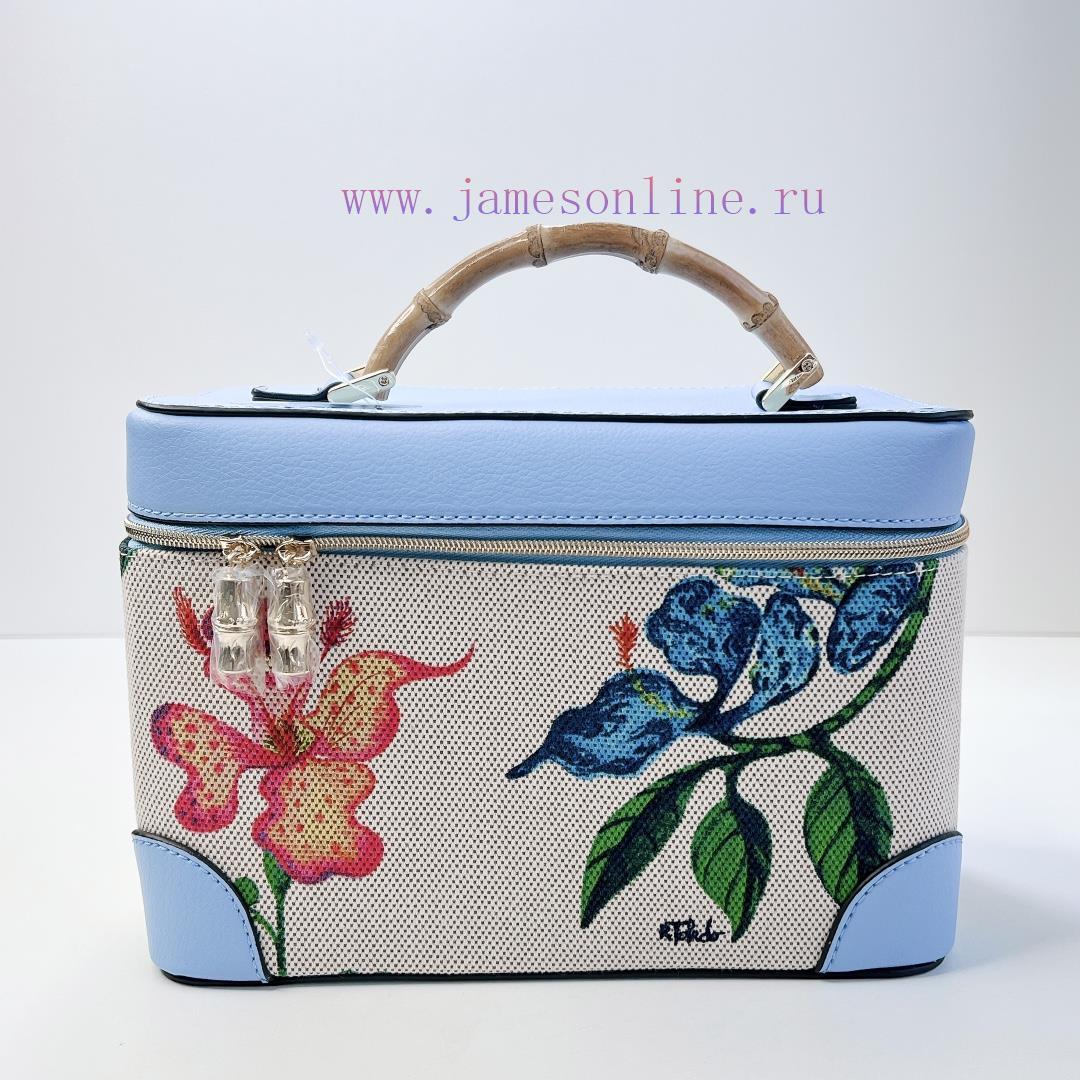 One To One/Estee Lauder's Six Piece Portable Treasure Chest Just Because Of This Printing Bag I 7xlzaxuo