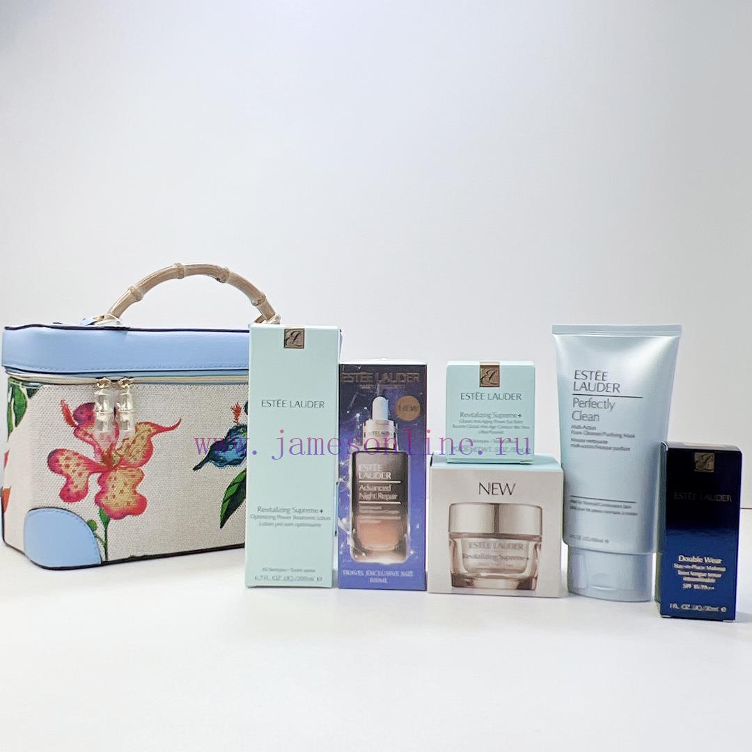One To One/Estee Lauder's Six Piece Portable Treasure Chest Just Because Of This Printing Bag I 7xlzaxuo - Image 4