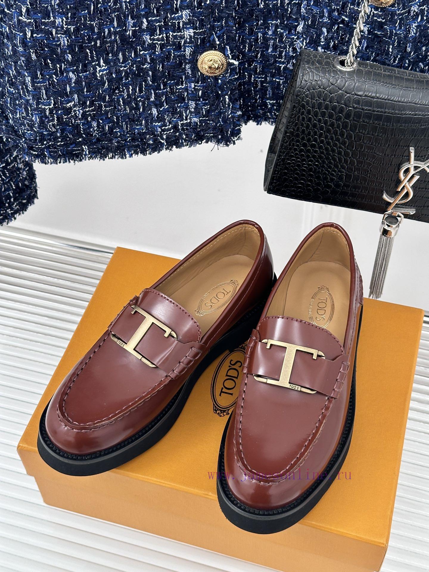 Tods Classic Thick Soled LoafersSignature T-shaped Buckle Simple And ExquisiteThis Is Too Delic 1wun8fdo - Image 3