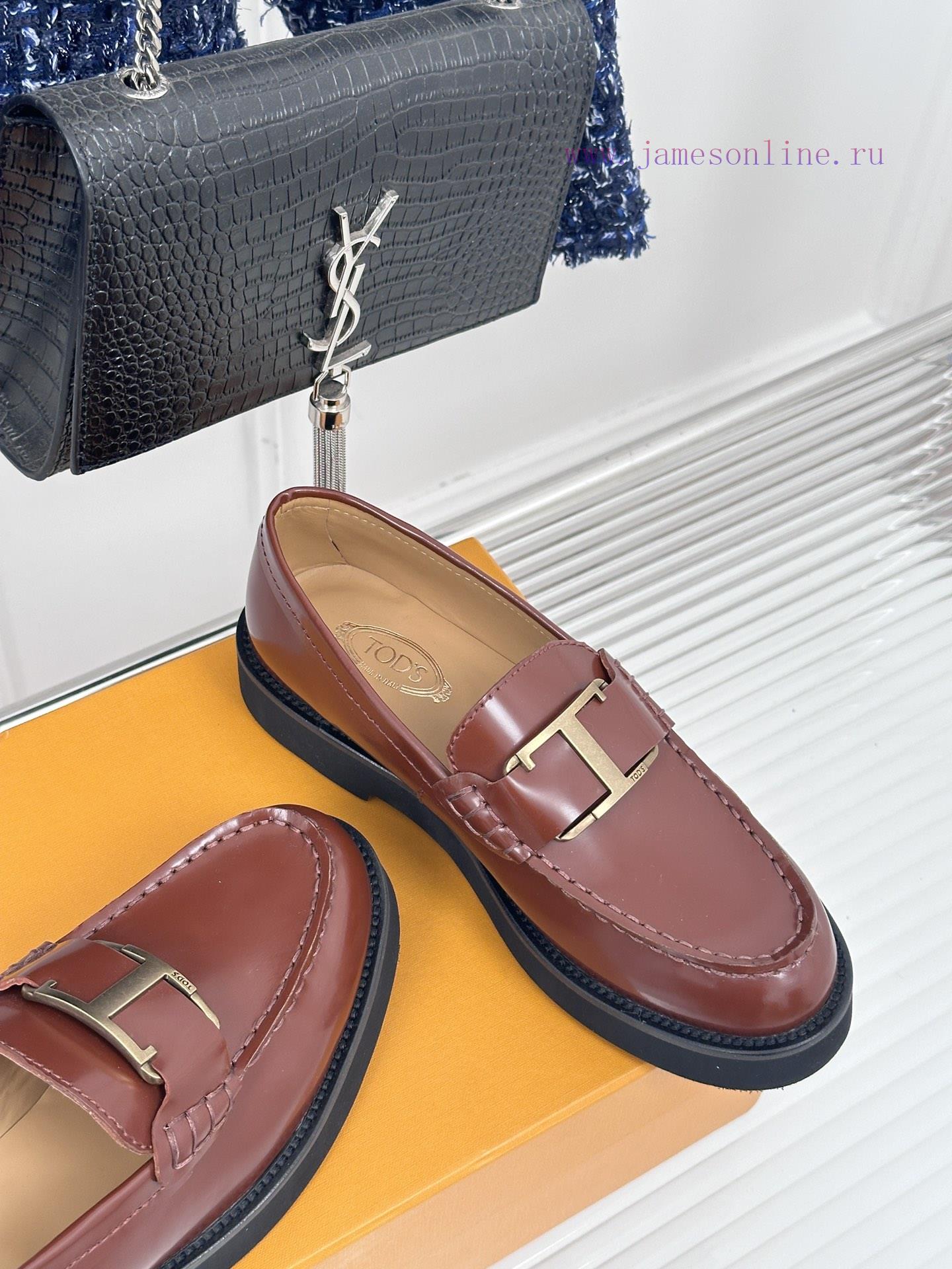 Tods Classic Thick Soled LoafersSignature T-shaped Buckle Simple And ExquisiteThis Is Too Delic 1wun8fdo - Image 6
