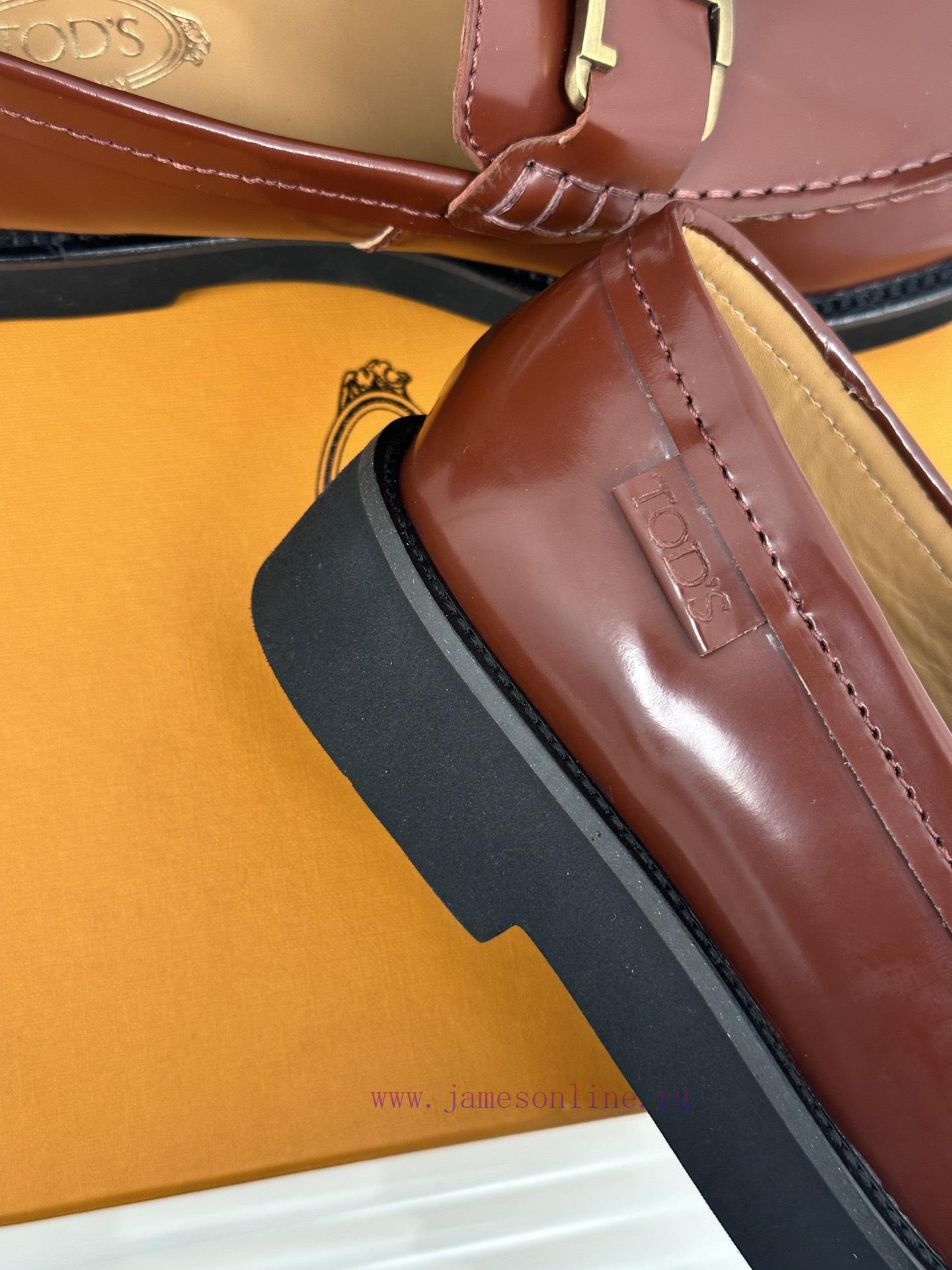Tods Classic Thick Soled LoafersSignature T-shaped Buckle Simple And ExquisiteThis Is Too Delic 1wun8fdo - Image 7