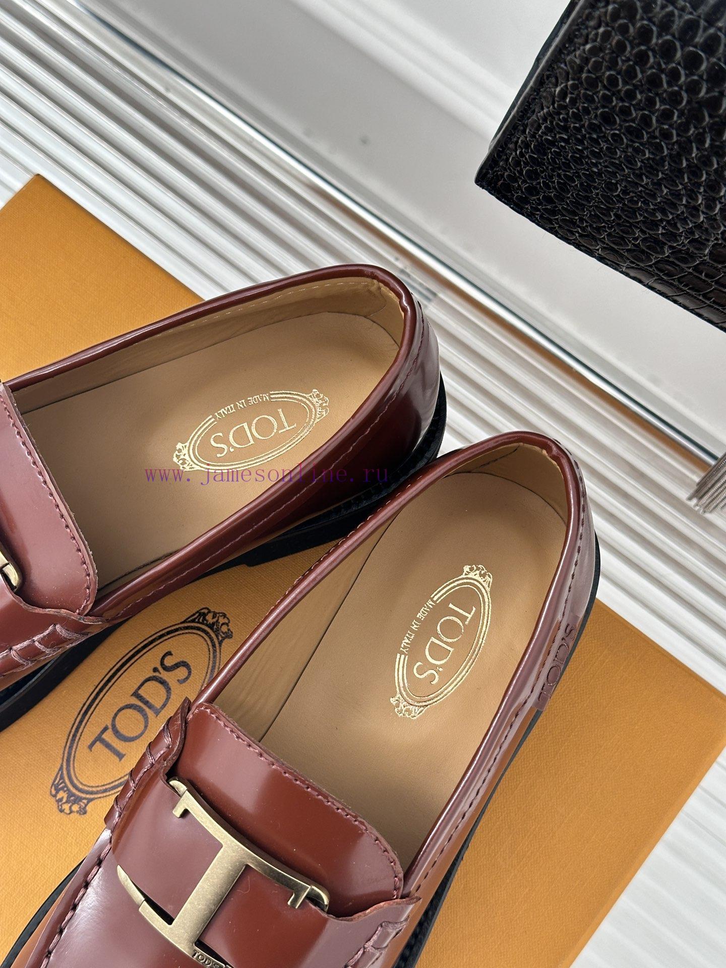Tods Classic Thick Soled LoafersSignature T-shaped Buckle Simple And ExquisiteThis Is Too Delic 1wun8fdo - Image 9