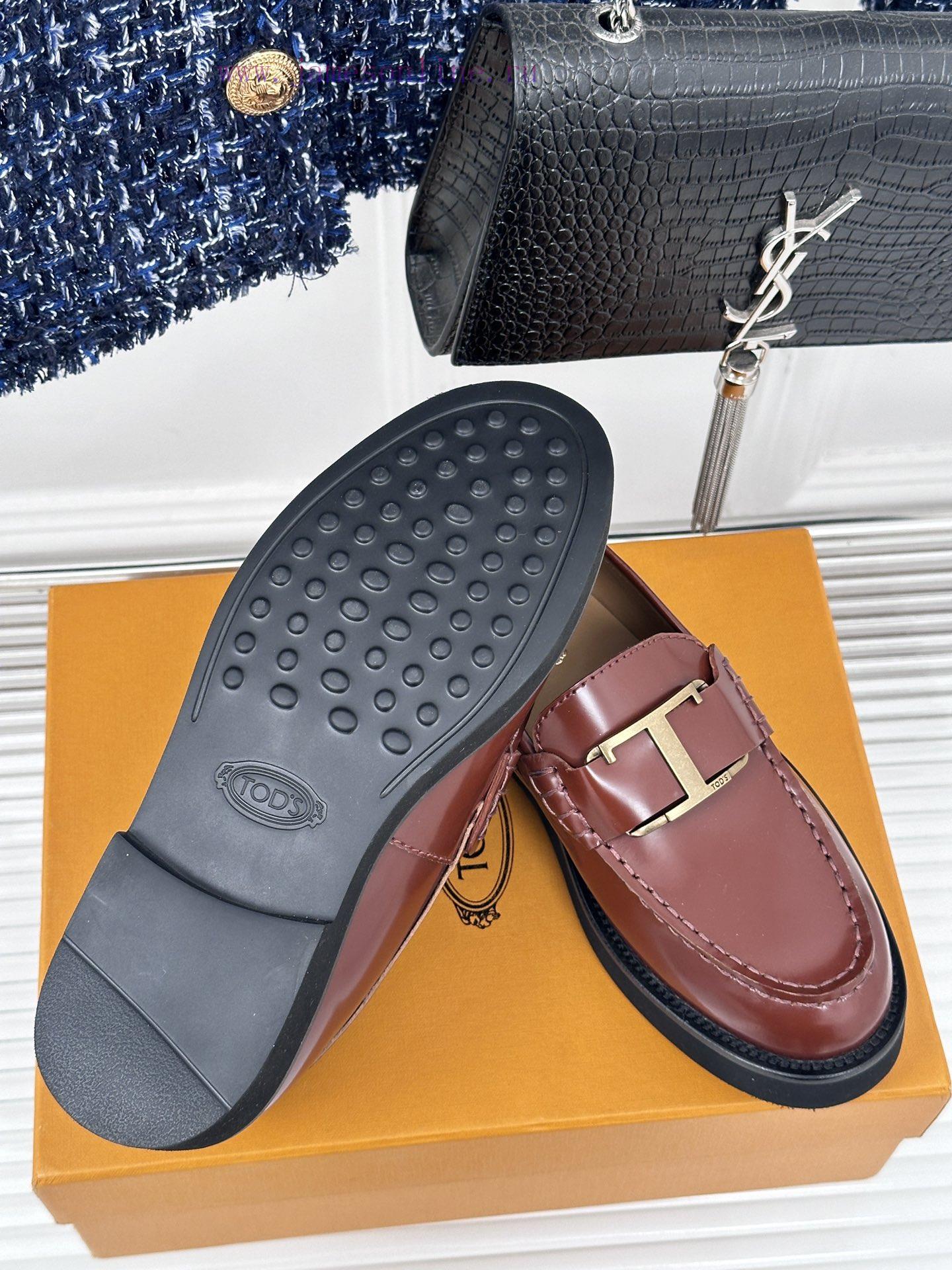 Tods Classic Thick Soled LoafersSignature T-shaped Buckle Simple And ExquisiteThis Is Too Delic 1wun8fdo - Image 10