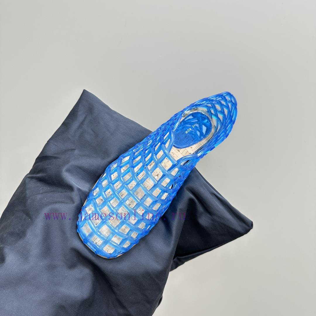 THE ROW24/Spring/Summer Jelly Sandals 🤎 Kendou Same Style ️️ Previous Minimalist Elegant Route y449yqus - Image 9