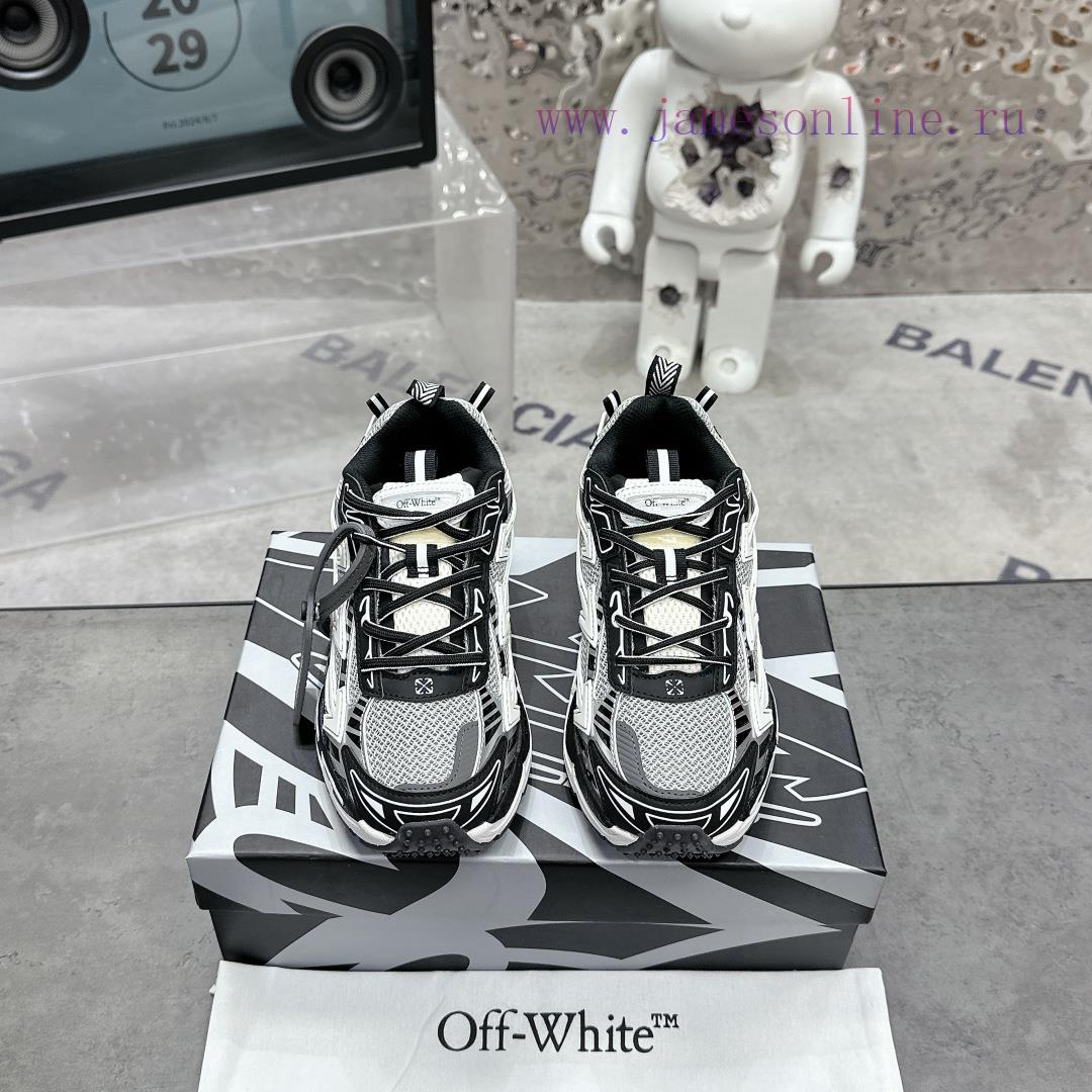 Off White C/O VirGil Abloh 2024 OW Running Shoes100% Original Box Correct Version Original Last m7uiv3w2