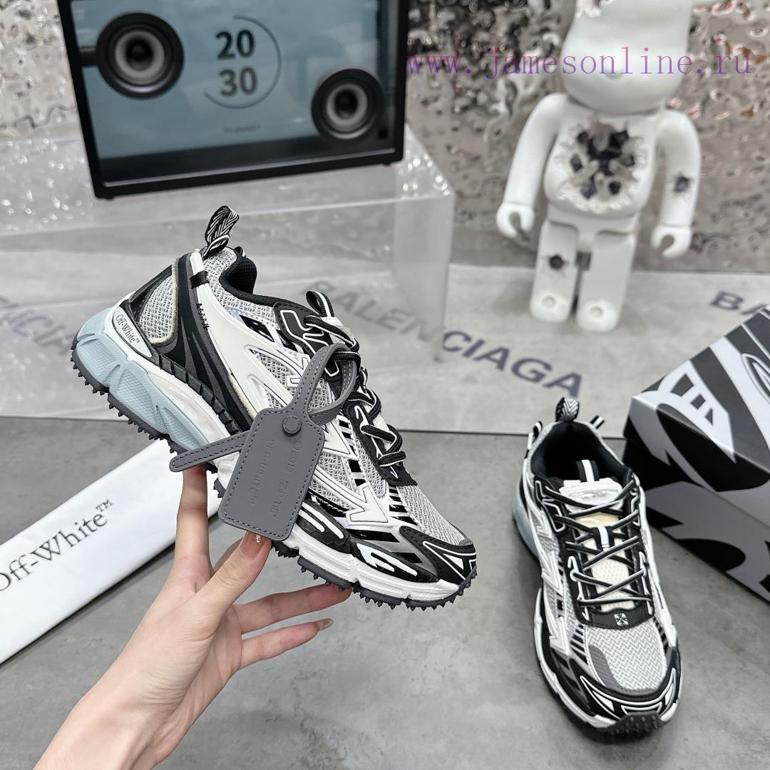 Off White C/O VirGil Abloh 2024 OW Running Shoes100% Original Box Correct Version Original Last m7uiv3w2 - Image 6